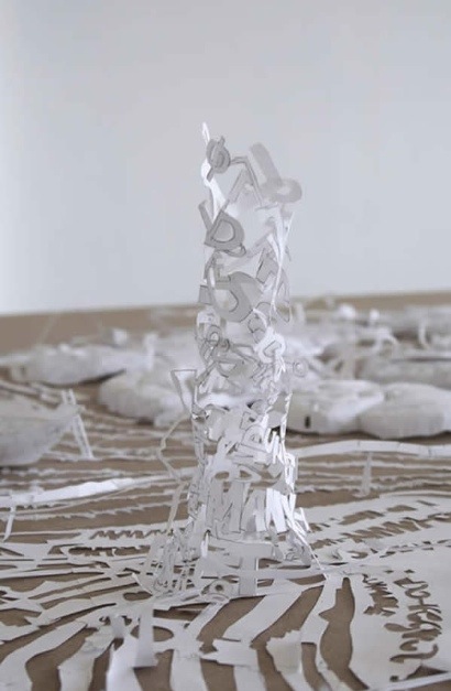 peter callesen white-diary detail2 Peter Callesen - White Diary (detail)