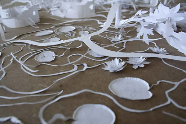 peter callesenwhite-diary detail1jpg Peter Callesen - White Diary (detail)