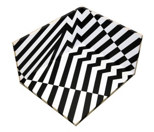 dazzel study #02 MDF, vinyl foll 2009